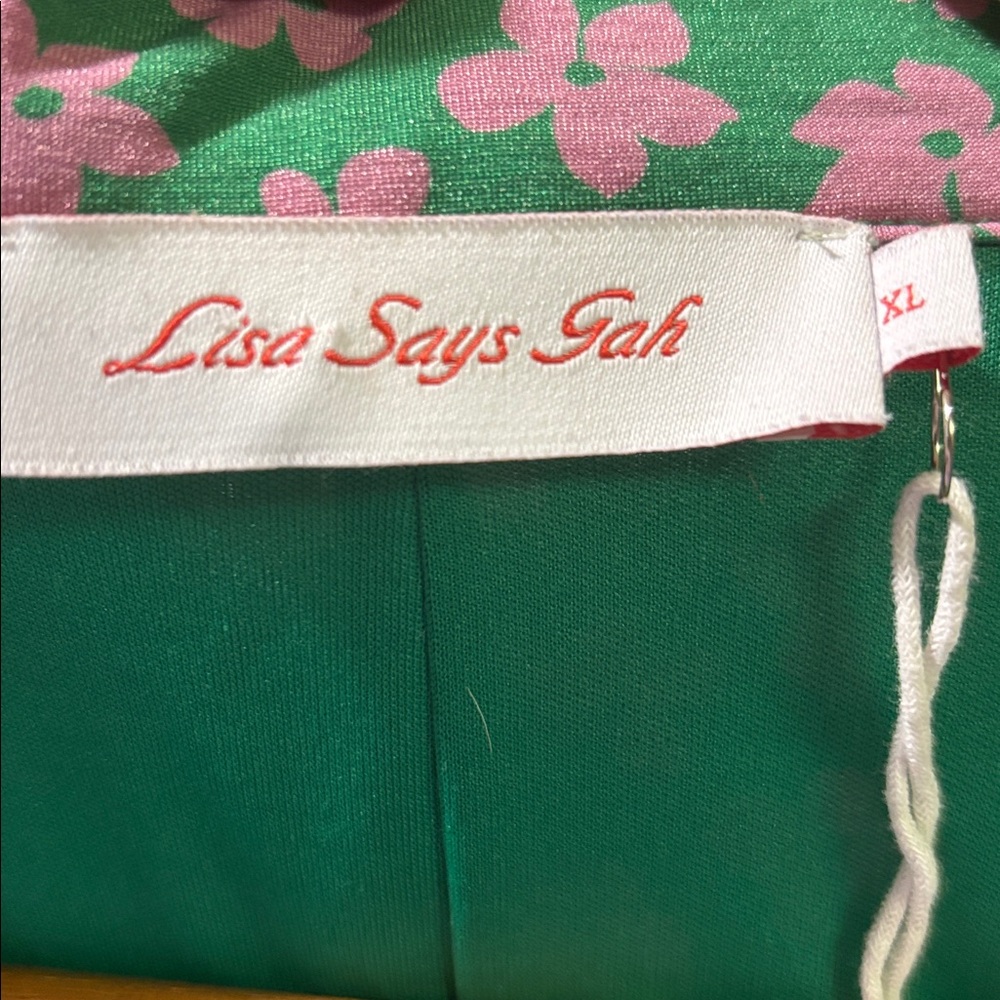 NWOT Lisa Says Gah Abby Floral Mini Dress - Picture 6 of 6